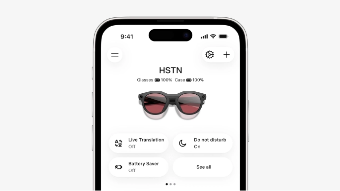 Meta AI app for managing Oakley Meta AI glasses