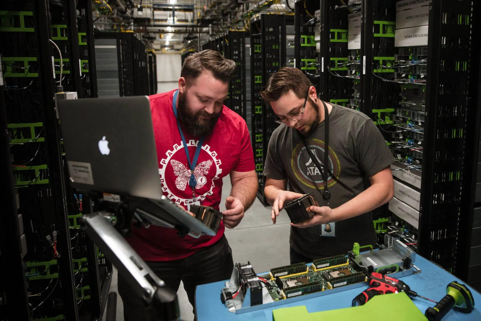 Arbeit im Rechenzentrum in Papillion