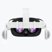 Vista detallada de los auriculares flotantes Logitech Chorus de VR para Meta Quest 2
