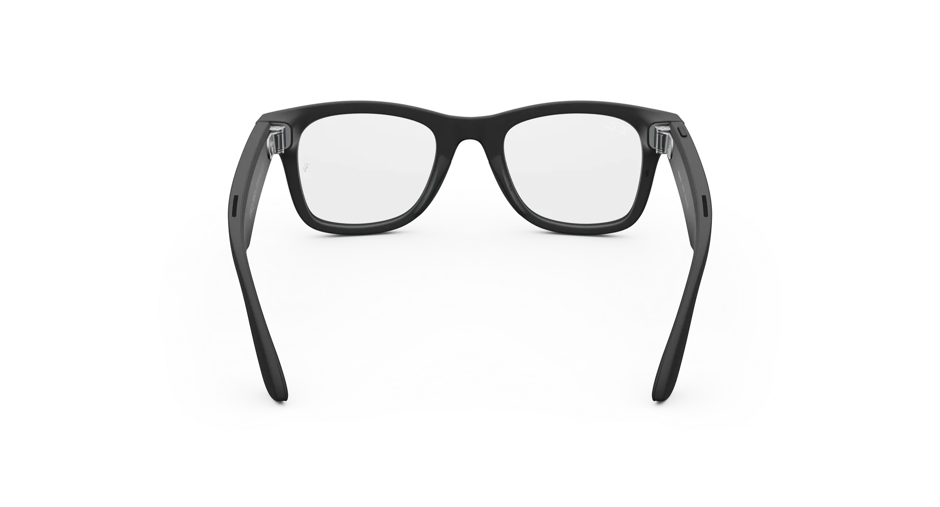 Ray-Ban Meta Wayfarer (Gen 2) Matte Black AI Glasses with Clear