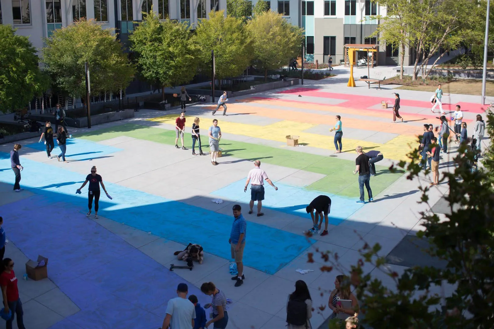 Pride Event im Meta-Hauptsitz