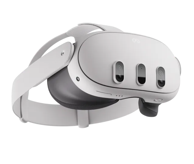 高度なMR(複合現実)機能を搭載したMeta Quest 3ヘッドセット