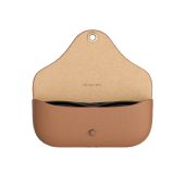 Front view of Ray-Ban Meta charging case opened
