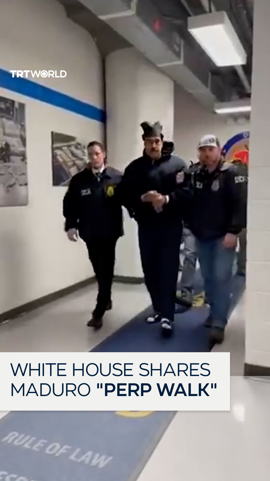 The White House’s rapid response account shared a video appearing to ...