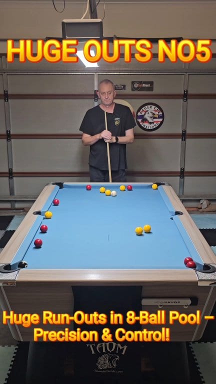 8 Ball Pool Huge Outs #5 –Clutch Runout!