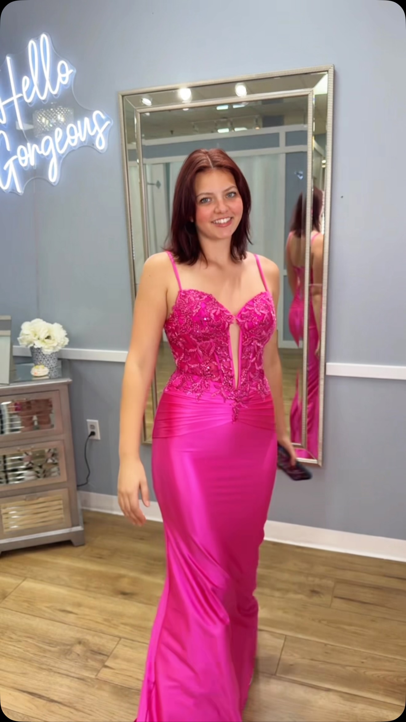 formal dresses in branson mo Pretty pink is ALWAYS the answer. 🎀💗✨, #hocoszn #hocodresses #pinkdress | Touch of Class prom dresses 2026