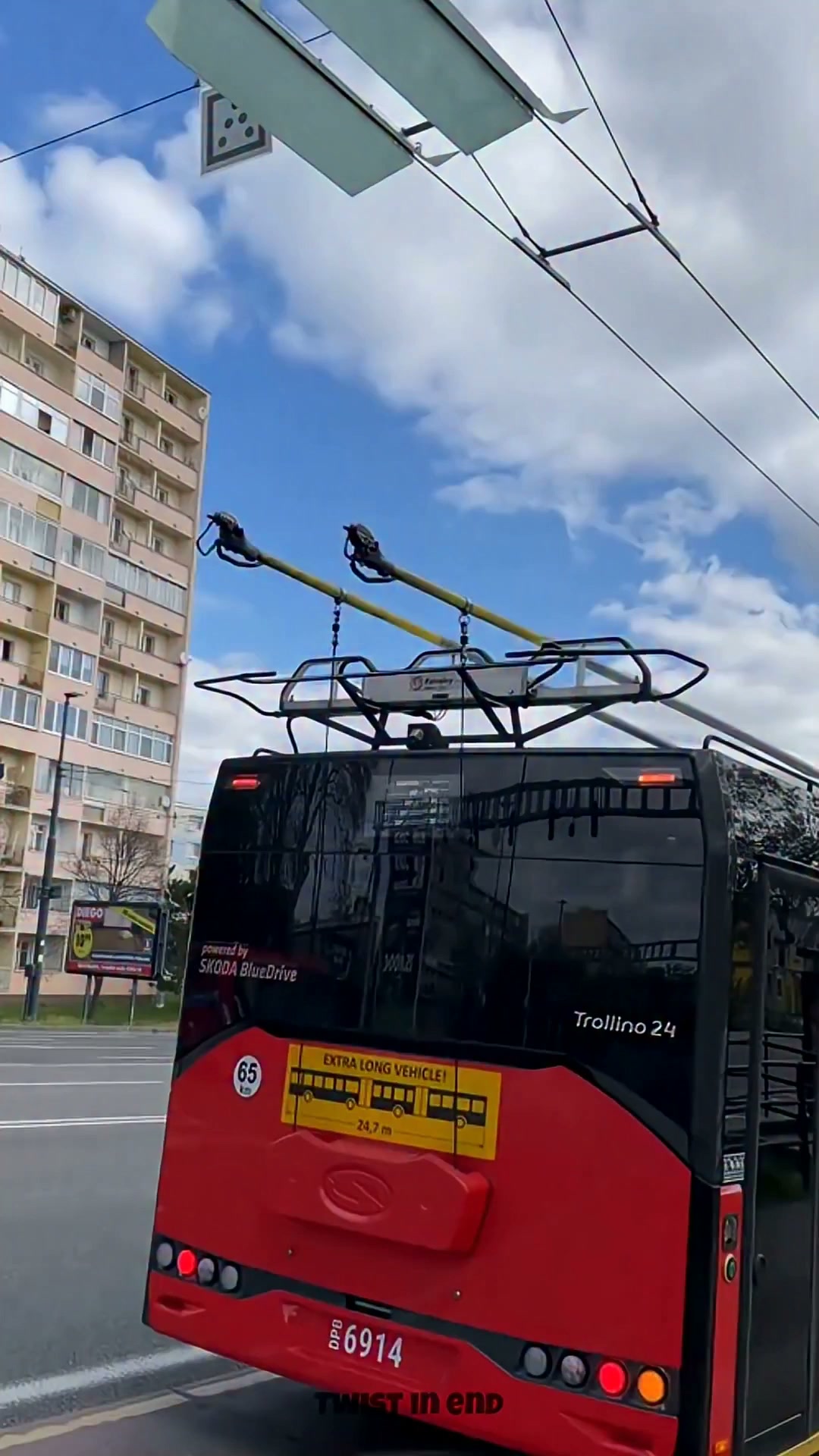 Ever seen a bus with 'antennas'? 🚎 These trolleybuses use