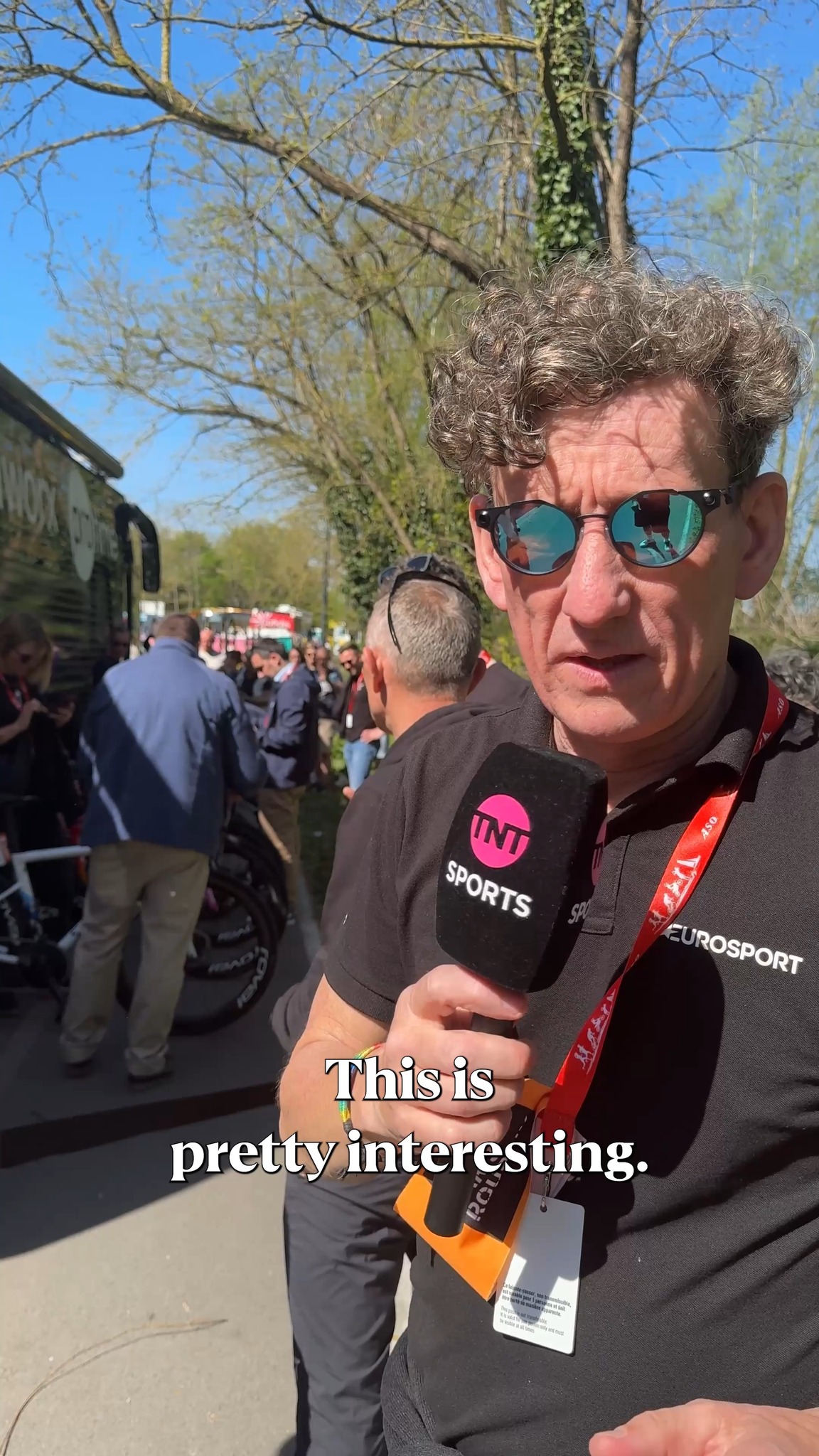 Final checks! Officials inspect bikes ahead of Paris-Roubaix to ensure ...