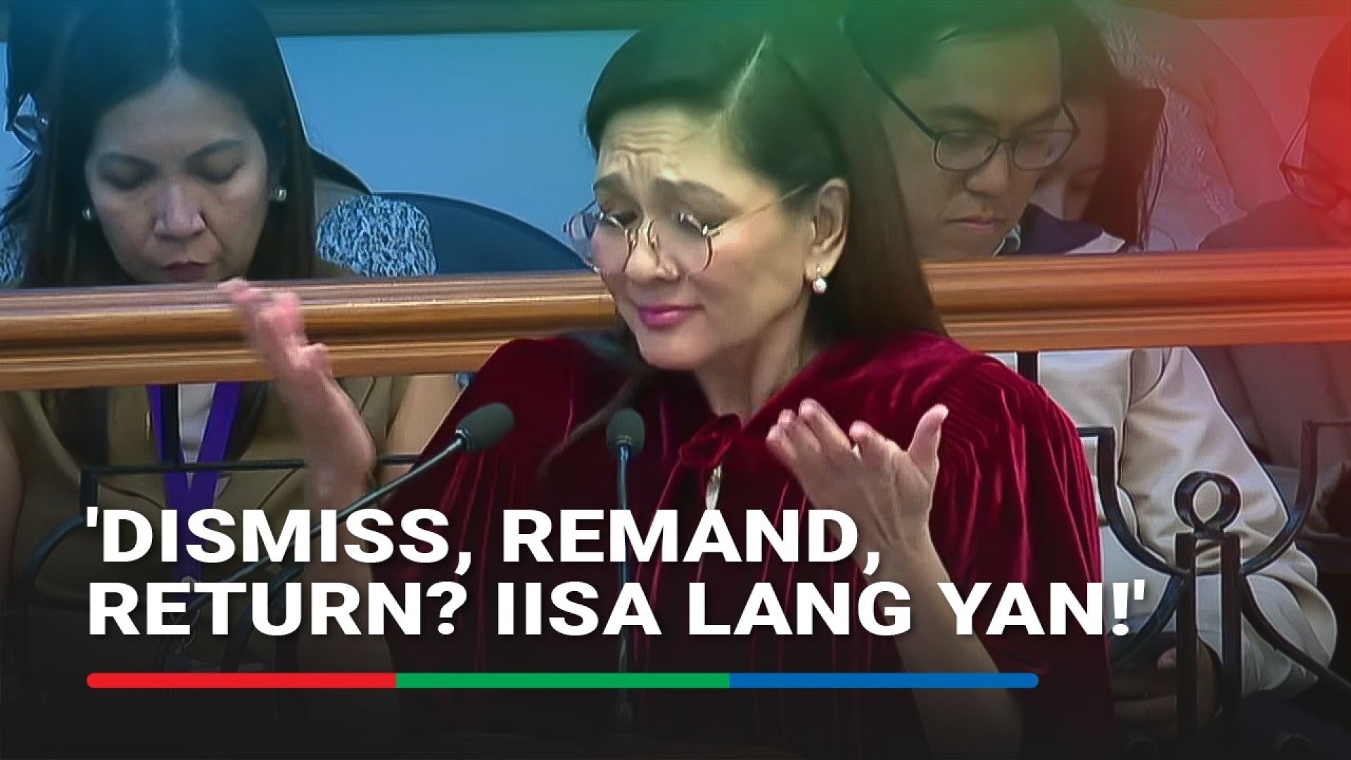 Senator Risa Hontiveros said late Tuesday that the motion to 