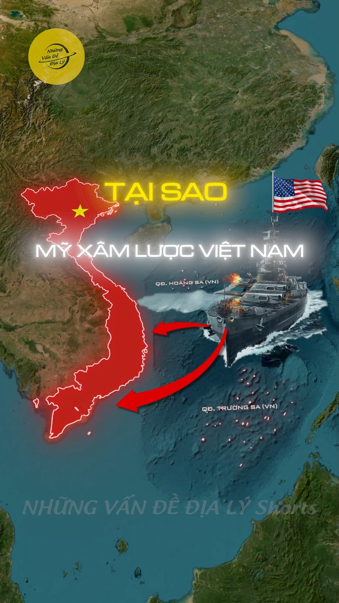 Tại sao Mỹ lại xâm lược Việt Nam #reels #bando #dialy #map #bandongan ...