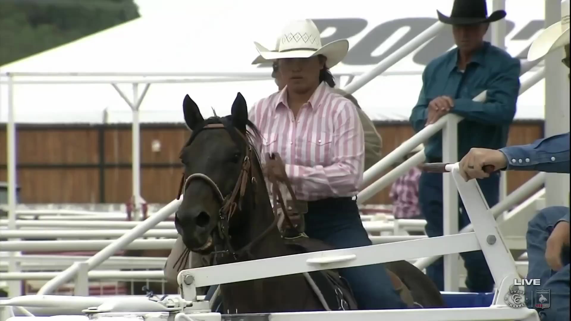 The Navajo Nation cowgirl Bailey Bates was the fastest breakaway roper ...