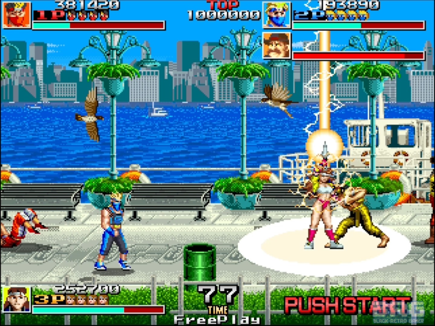 Zero Team 2000 Stage 2. Three Player playthrough of the underrated