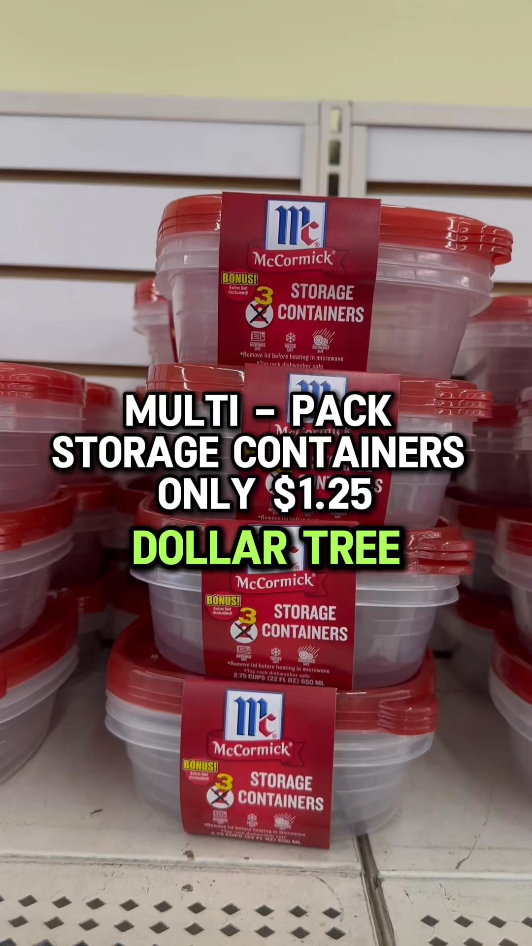 McCormick storage containers spotted... - One Cute Couponer | Facebook