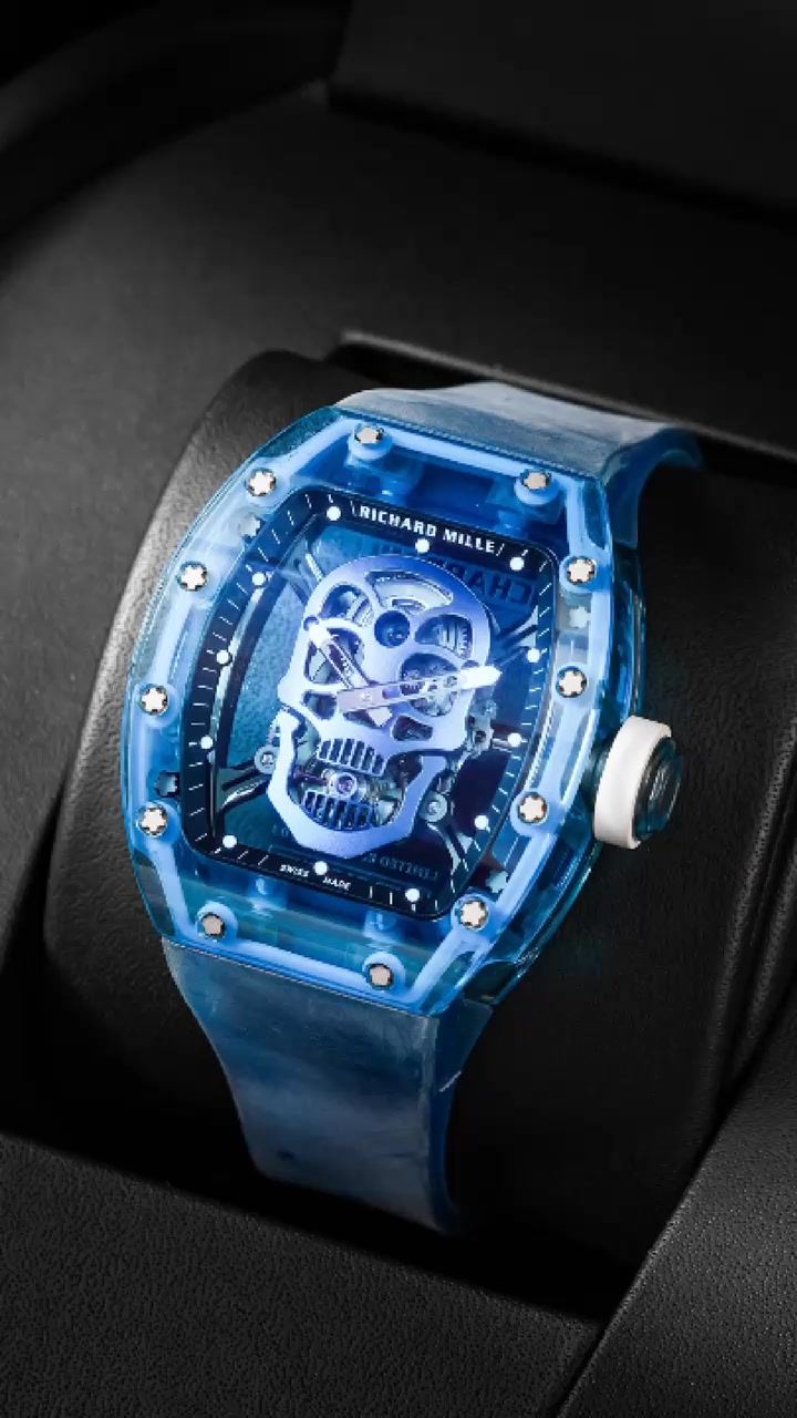 One of only three in existence. The Richard Mille RM 52-04 Blue