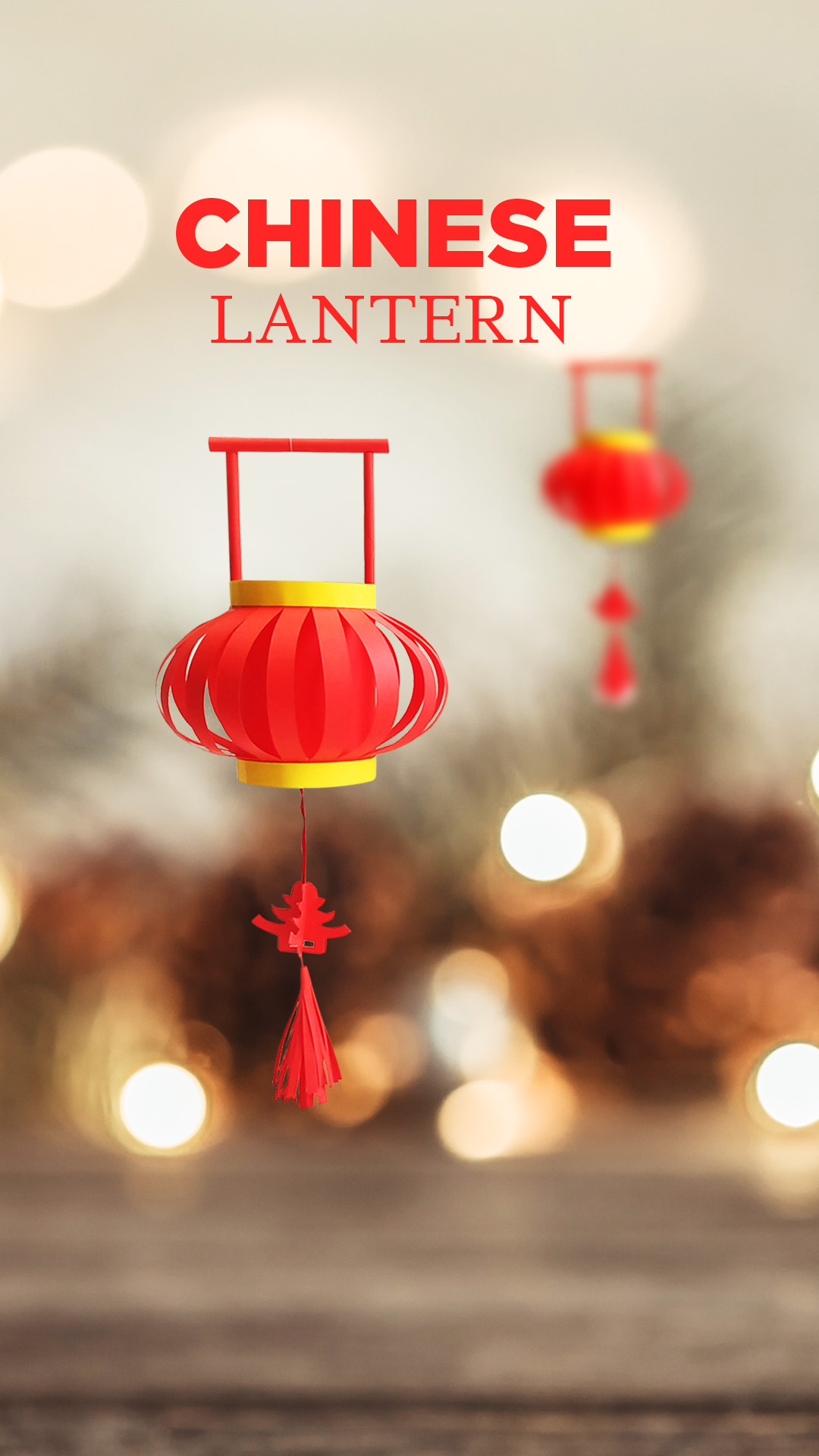 🏮 Easy DIY Chinese Lantern 🏮 Add a magical glow to your room with this ...