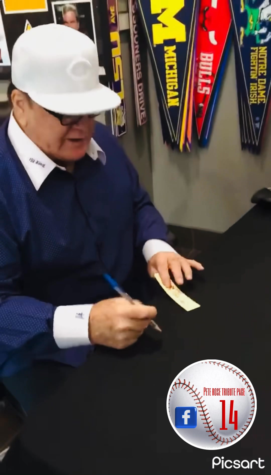 The day I got to meet Pete…. #FitermanSports #PeteRose #charliehustle ...