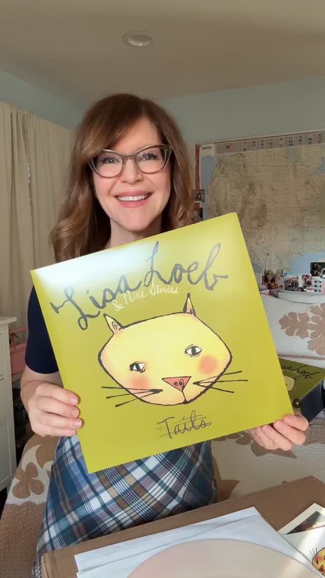 Lisa Loeb - 'Tails IVC Edition 2LP' gatefold on pink galaxy vinyl
