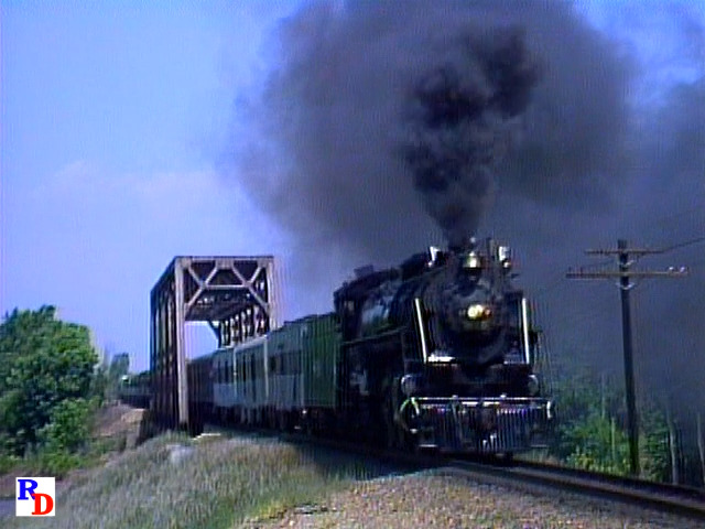 Some great looks at Cotton Belt 819 in excursion action on June