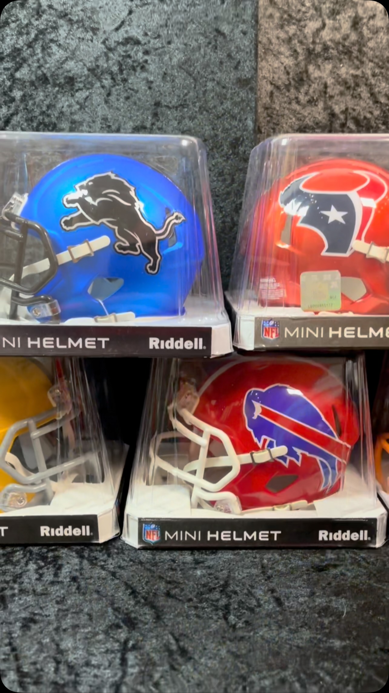 Our NFL helmet tracker got put to good use this season. Who else
