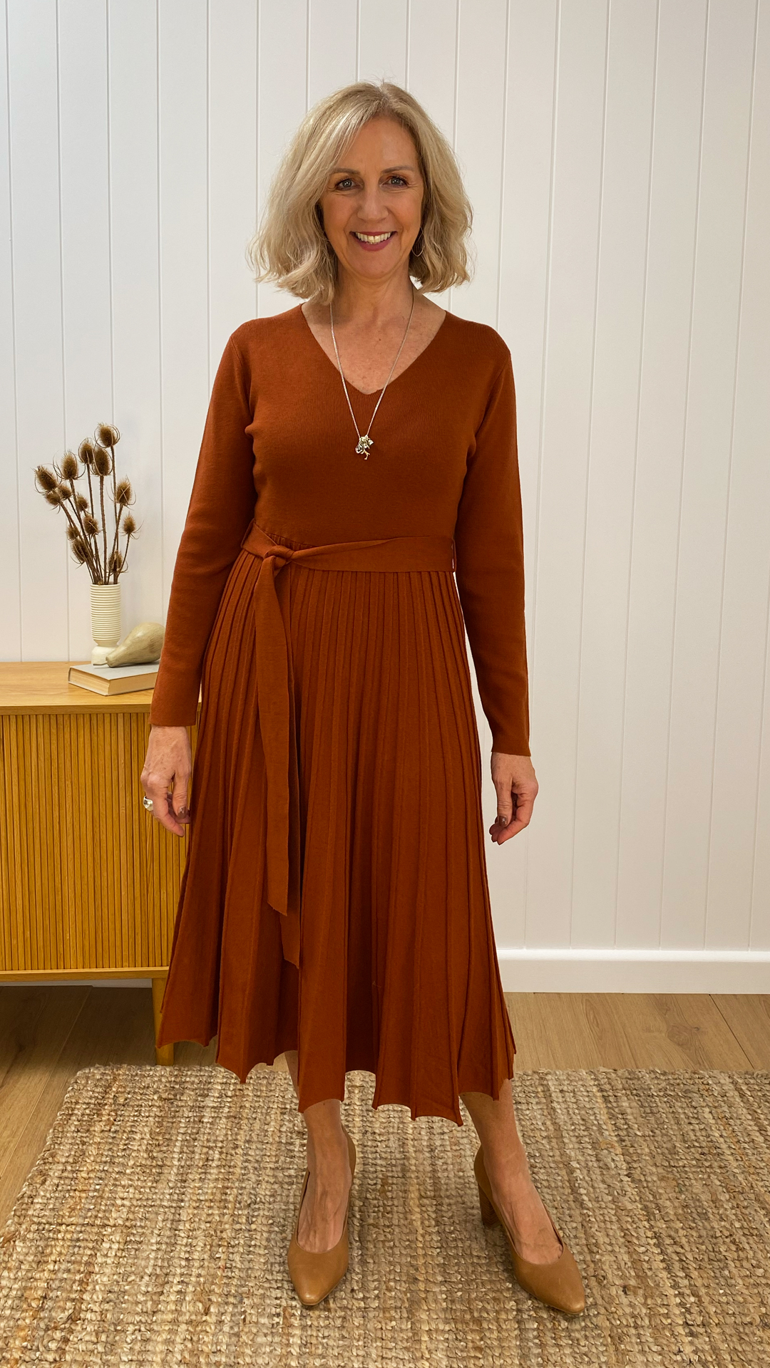 sovere swell knit dress The Mian and Venice Sweater by are both under $200 🤯🤎 The attention to detail, the quality and the fit make them look twice the price. Shop them now!!! short sweater dress
