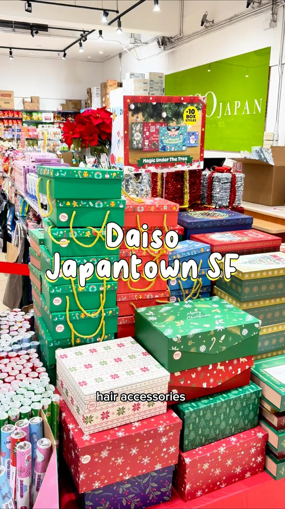 ✨🎄 Christmas came early at Daiso! 🎄✨ I'm so ready for the