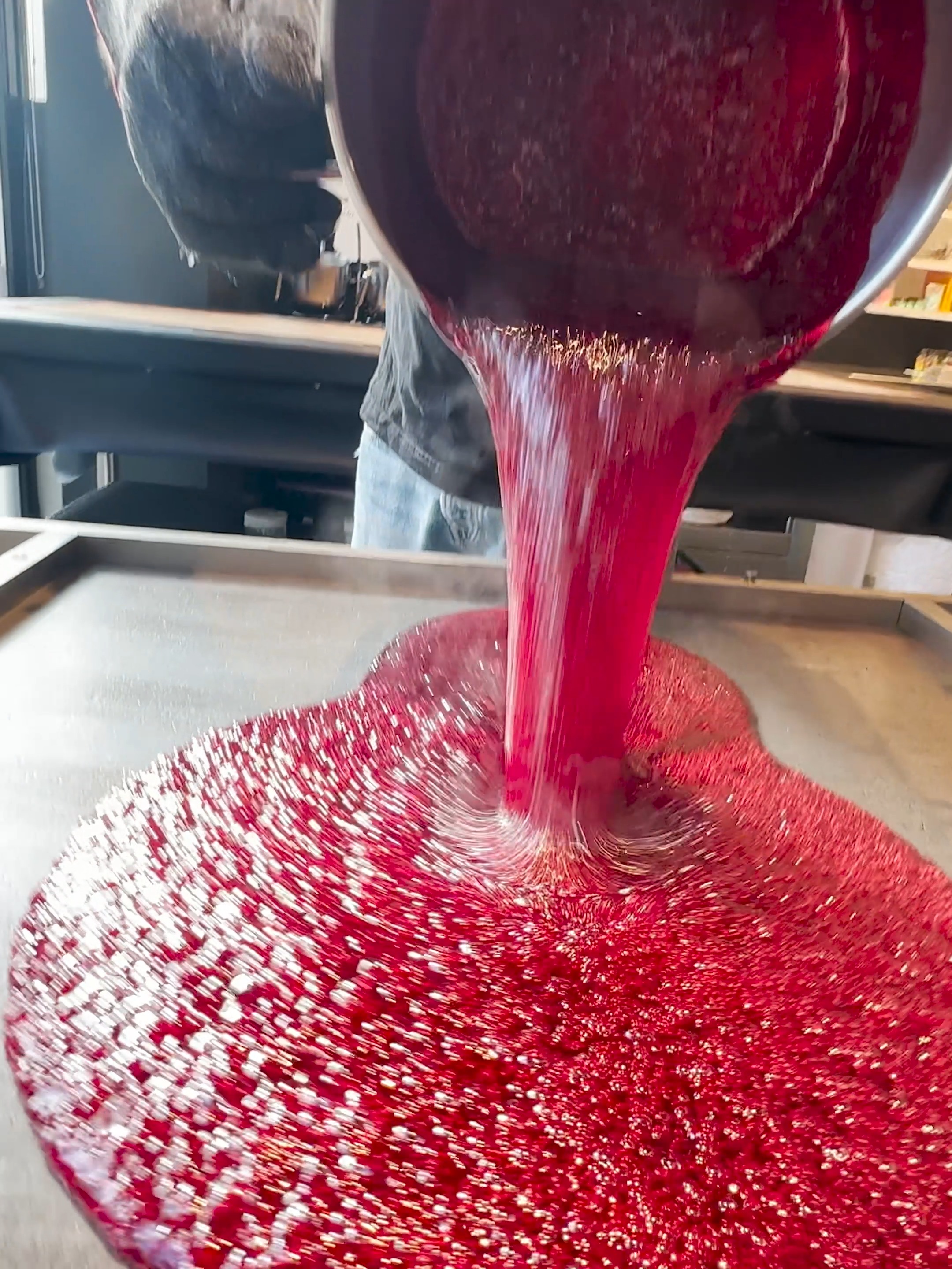 Making A Red Love Heart with Candy ️🍭 | Rocks & Rolls Candy | Facebook