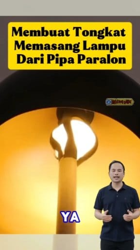Ide Kreatif Membuat Tongkat Untuk Memasang Lampu Dari Pipa Pvc # ...