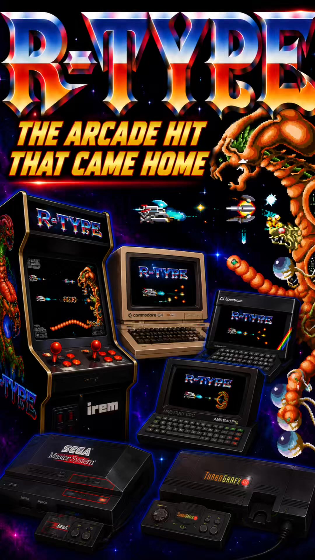 The Story Of R-Type #arcadegames #gamingnostalgia #retrogames