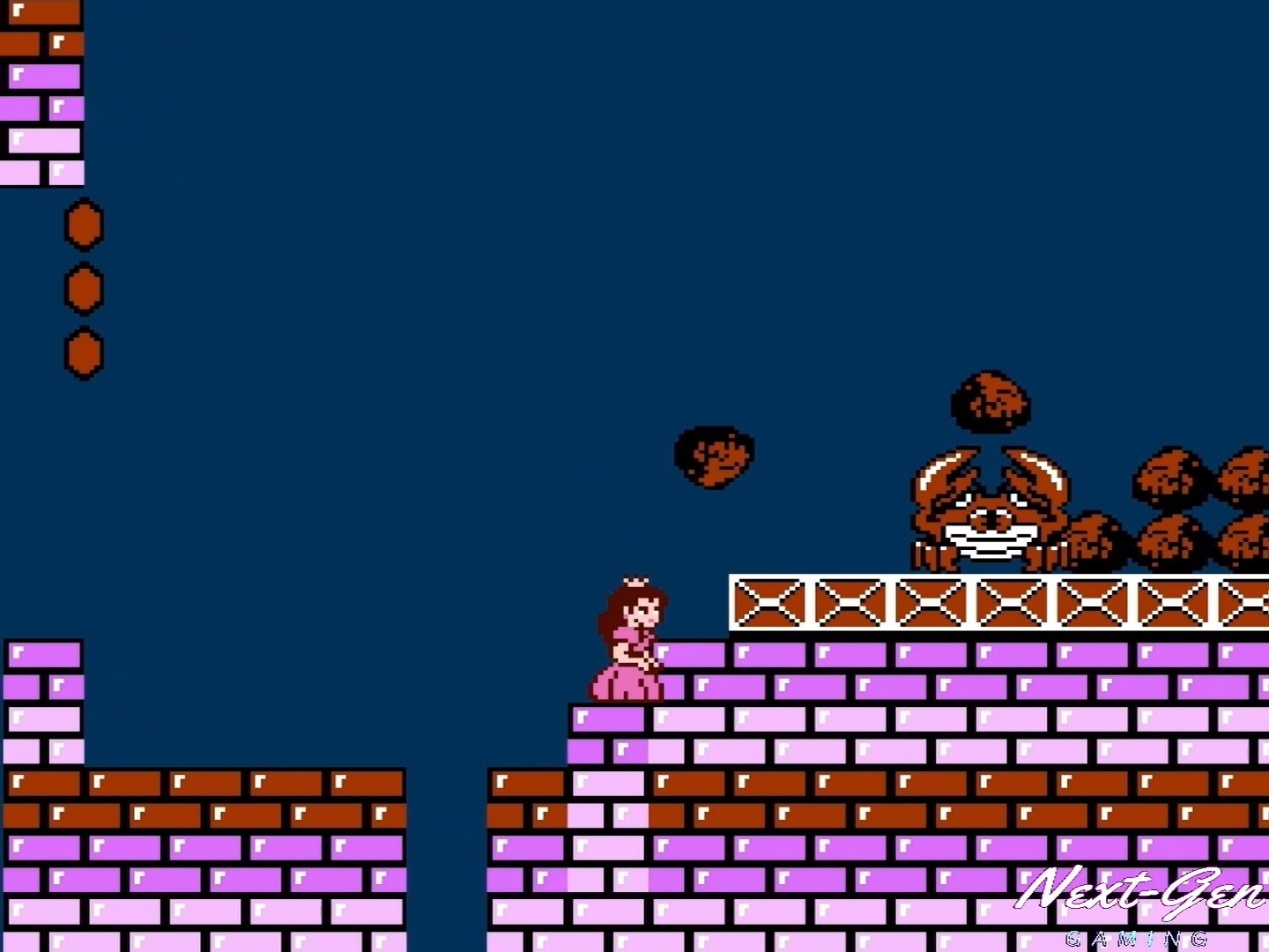 Mario Bros. - Atari 2600 (1983) Taking out crabs while dodging