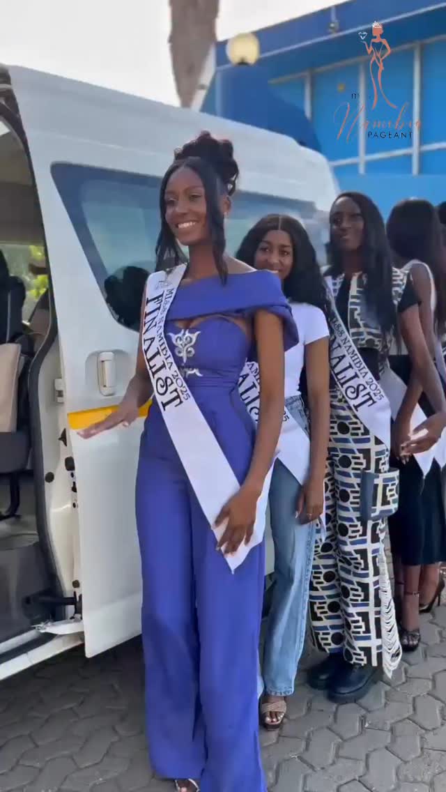 Starting their adventure in style, the Miss Namibia 2025 Top 10 ...