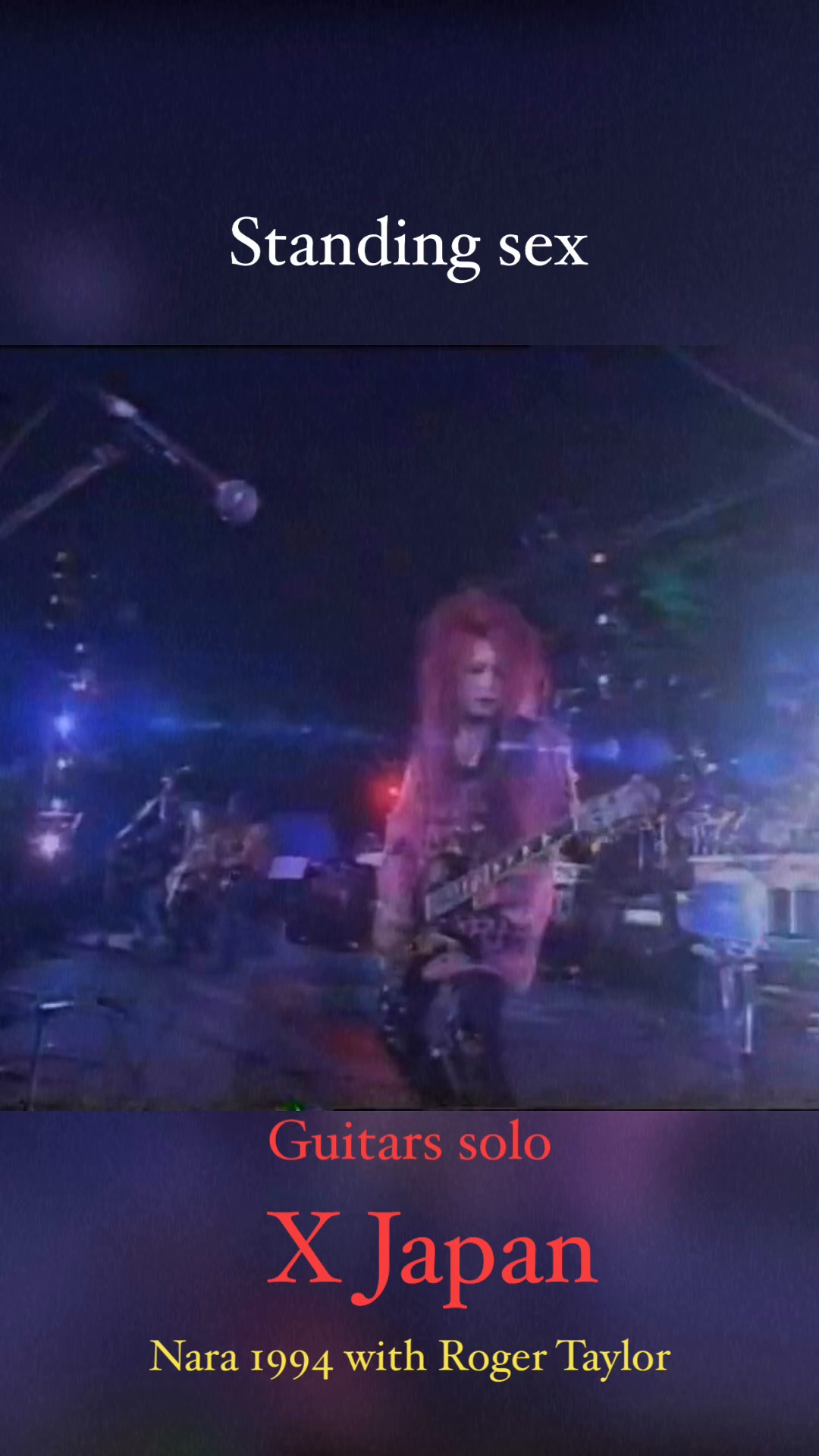 Yoshiki & Toshi X Japan live in Tokyo dome 1993 #TearsXJapan