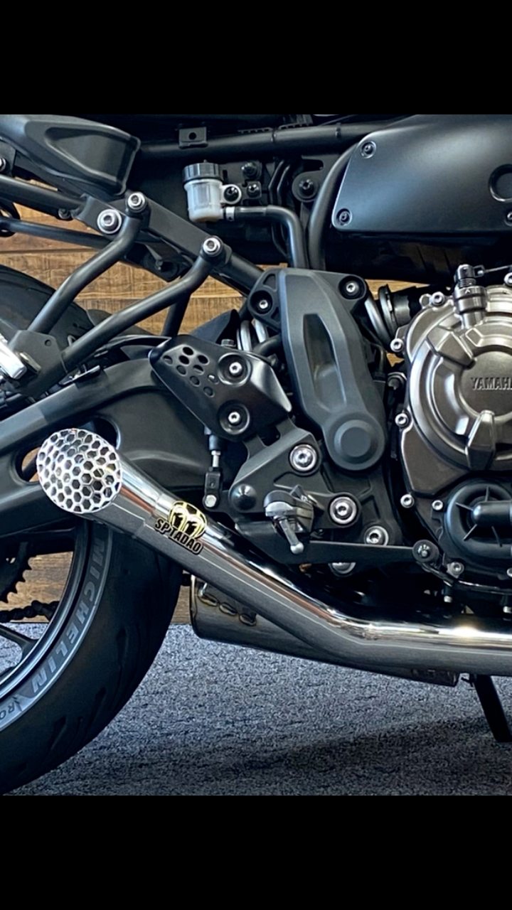 YAMAHA XSR700 SP忠男 POWERBOX FULL RS にマフラー交換させて頂きまし