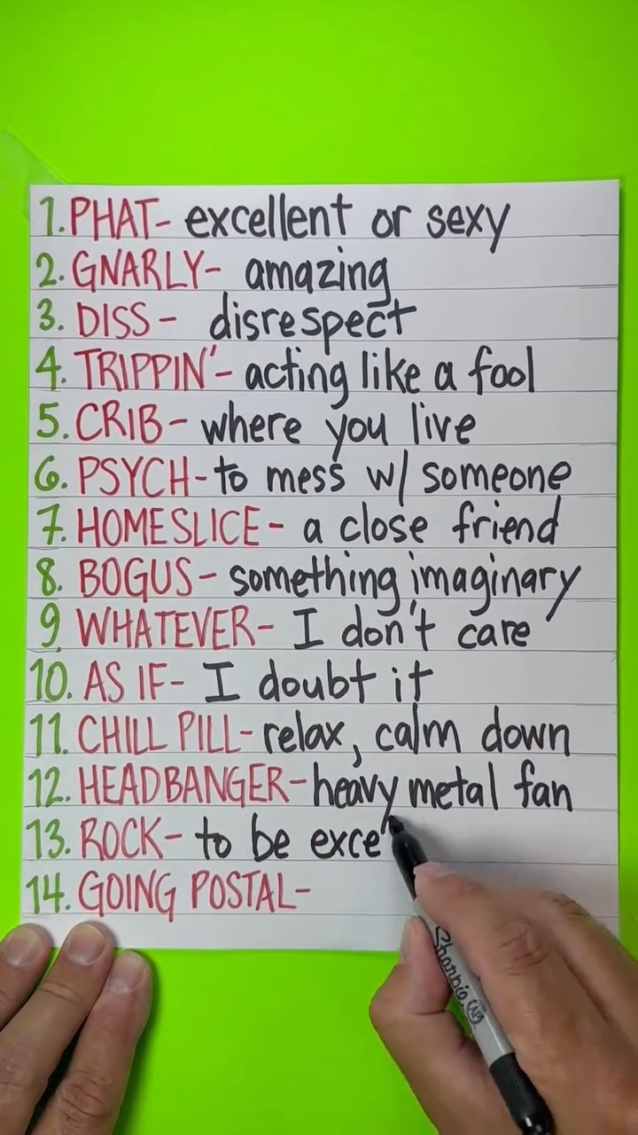 Gen X Slang I'm proud to still use 🎬 This video was produced by Network ...