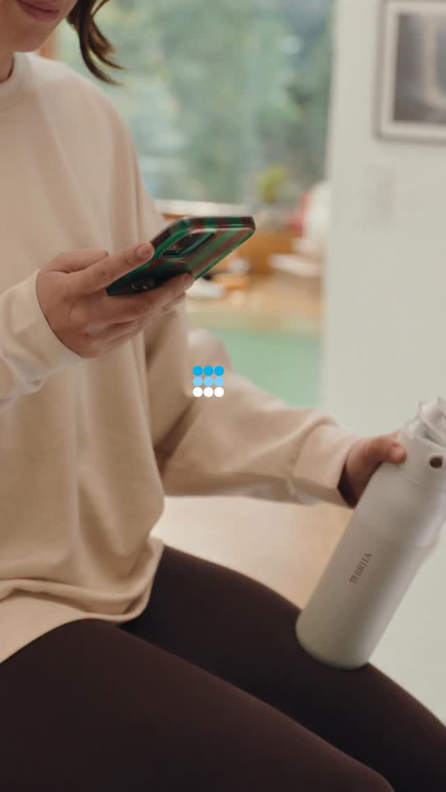 Less narration, more hydration! Meet the BRITA LARQ iQ, #ownyourthing #drinkbetterdobetter #brita #britalarqiq | BRITA United Kingdom