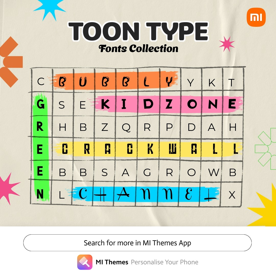 🧩 Fun in every letter! The Toon Type Fonts Collection is packed with ...