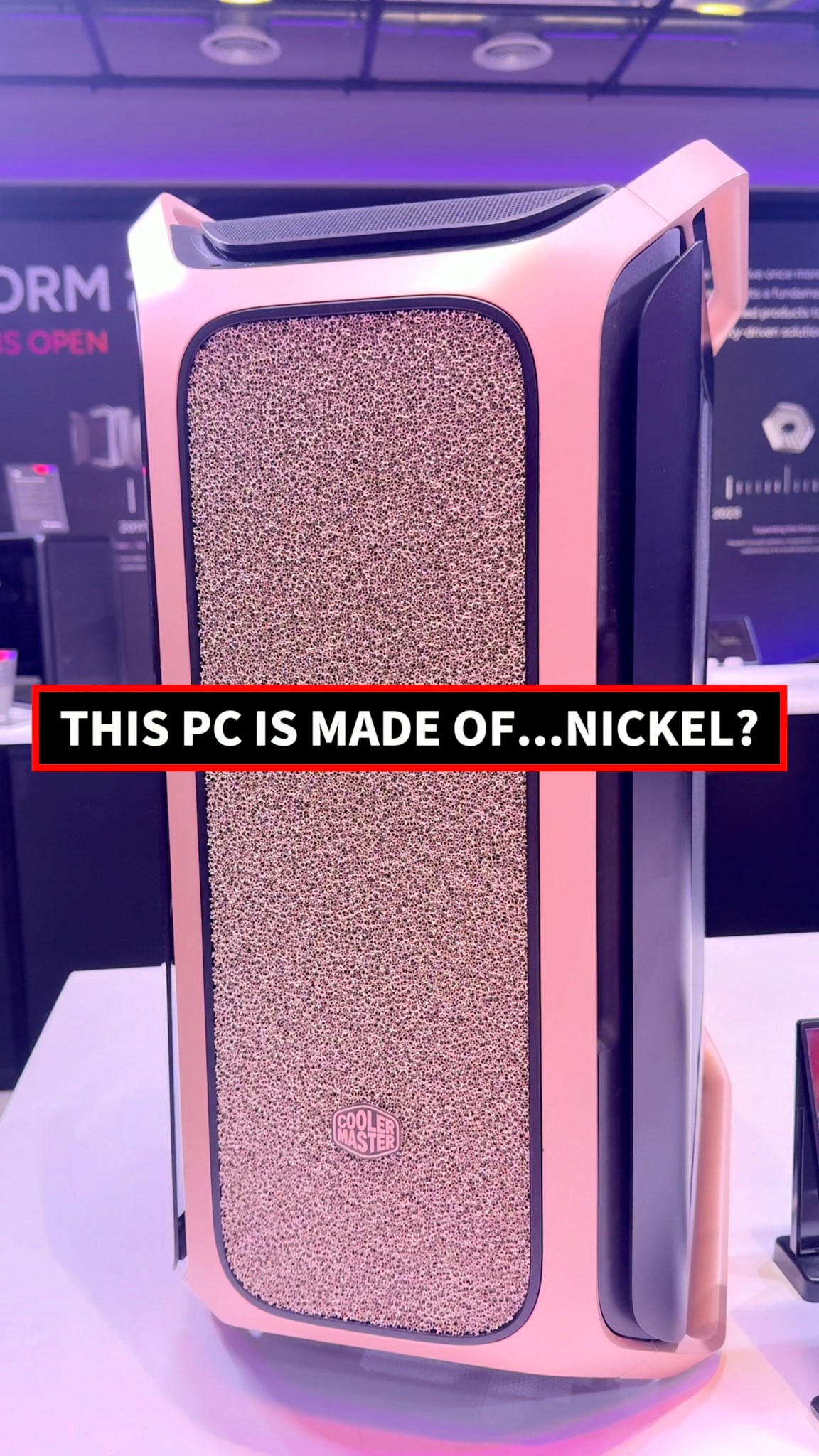 We'd never even heard of nickel-plated sponge before today, but to be ...
