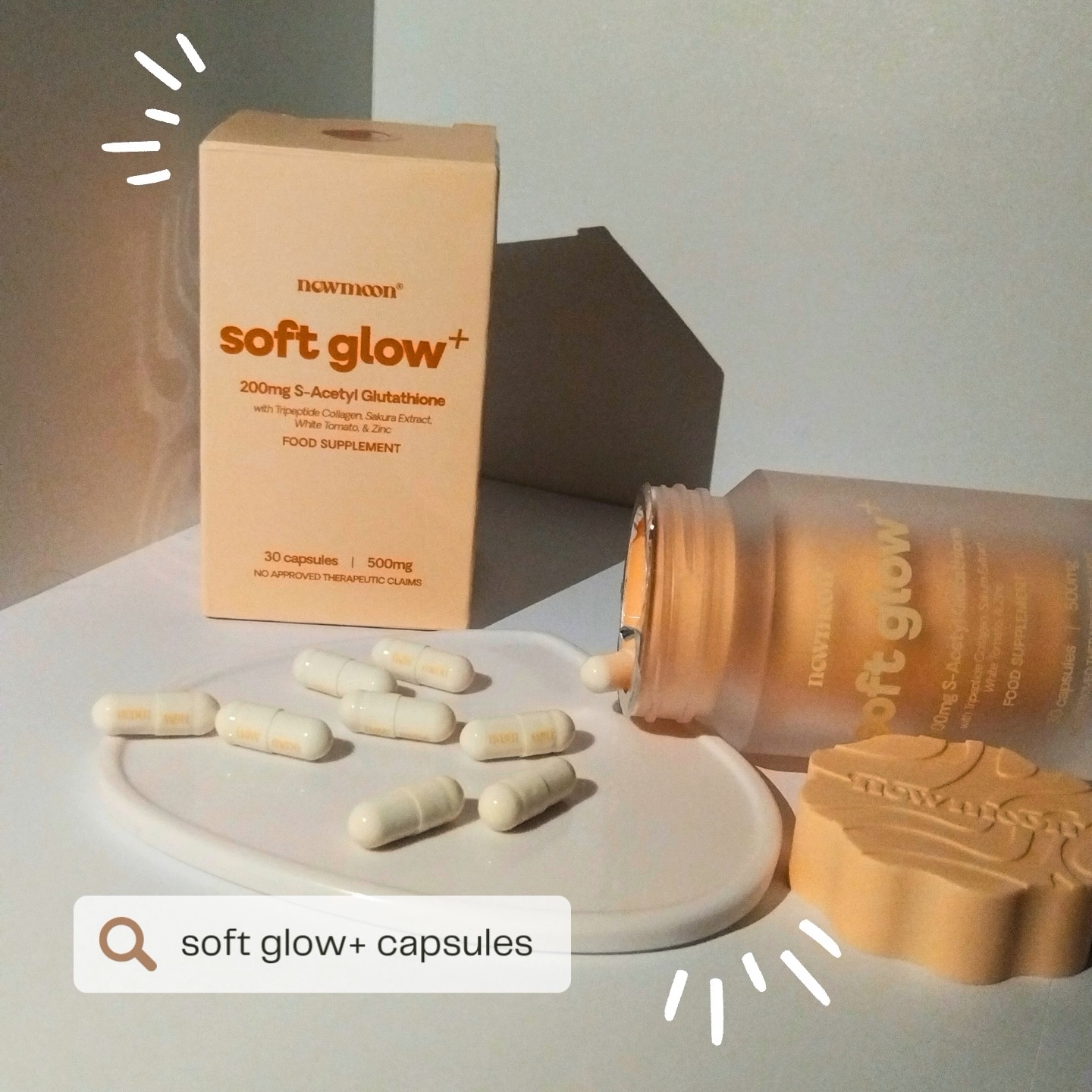 soft glow glutathione Pill Talk! 💊✧°⁺, Moonie Review Club🌙 My Honest Thoughts on Glow+ ◌°.☁︎⁺, Let’s be real for a second. My feed is constantly flooded with overnight miracle skincare trends and aesthetic wellness B12 Injection: My Experience Syringes Size: 8g x 30 Sachets:30s x2