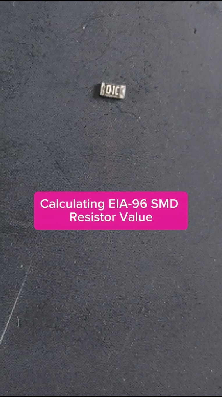 ¡Descifrando el código EIA-96 en resistencias SMD! 🔍⚡ Aprende a ...
