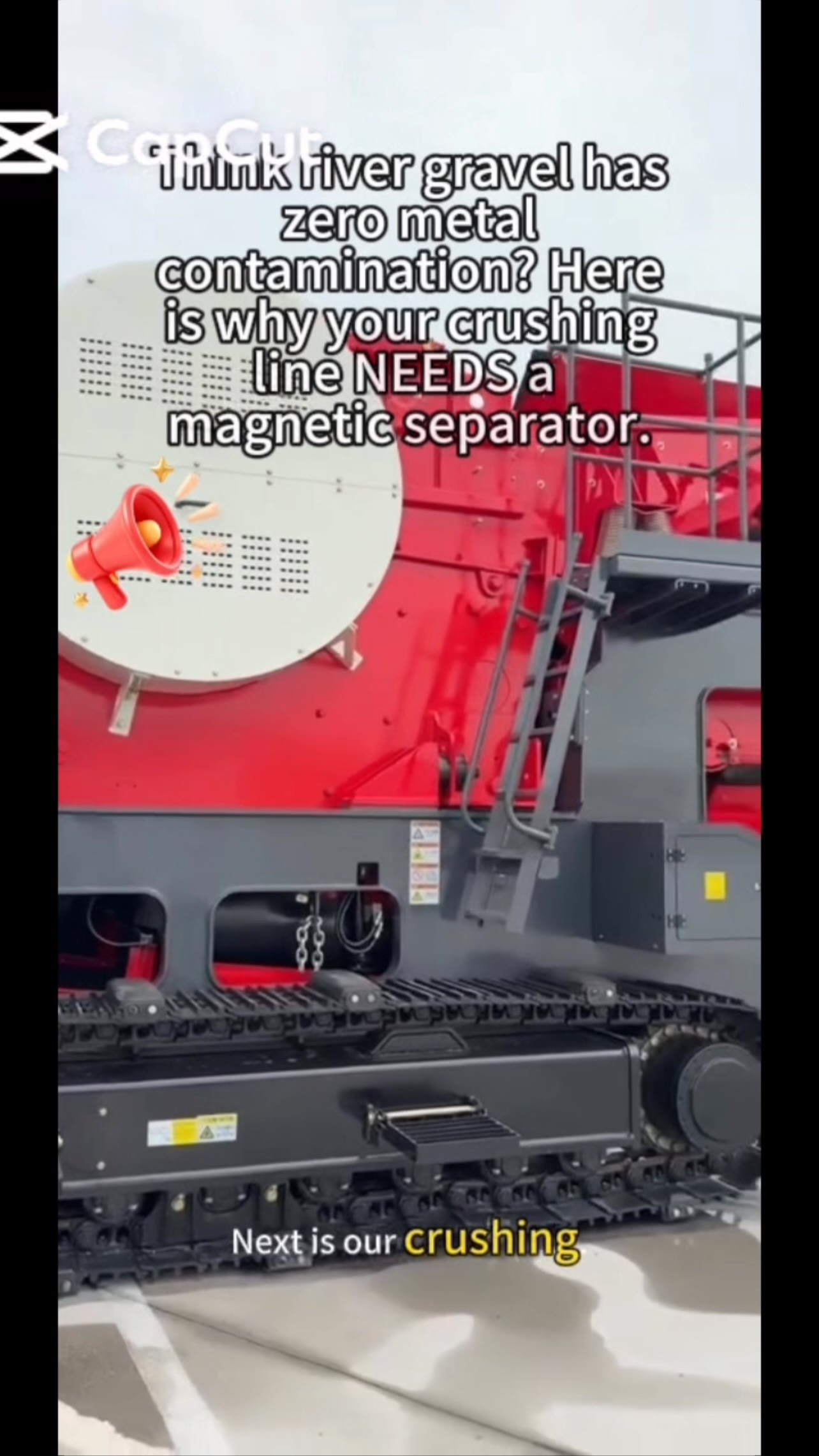 Stray mine metal can wreck your jaw crusher… but our permanent