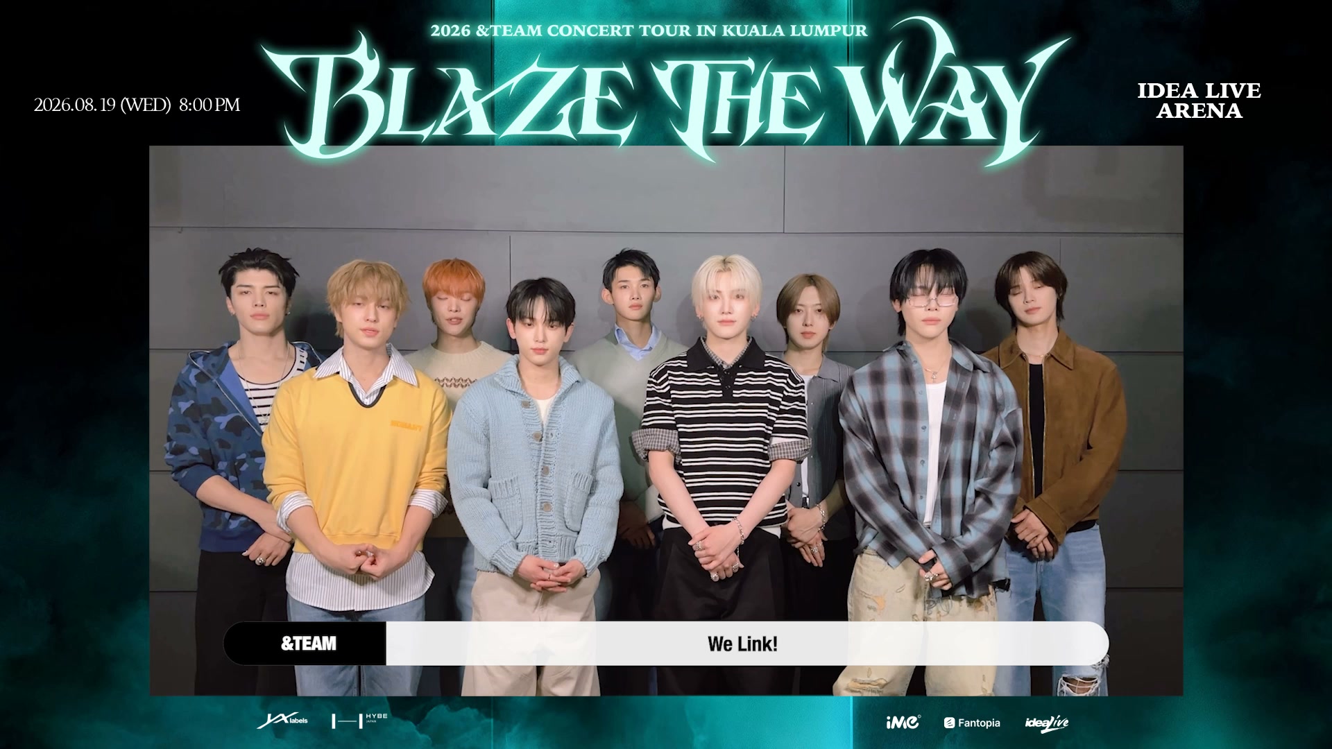 &TEAM クアラルンプール 𝟮𝟬𝟮𝟲 &𝗧𝗘𝗔𝗠 𝗖𝗢𝗡𝗖𝗘𝗥𝗧 𝗧𝗢𝗨𝗥 '𝗕𝗟𝗔𝗭𝗘 𝗧𝗛𝗘