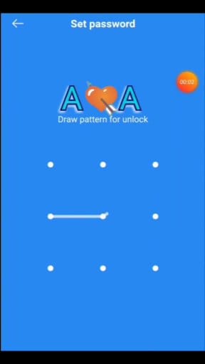 A ♥️ A Pattern Lock 😱 #viral #trend #reels #psl2025 #pattern #Lock | RJ ...