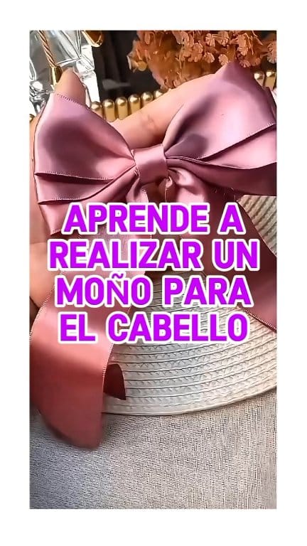 Tutorial como hacer un Moño 💝 #moño #bows #usa #diy #liston # ...