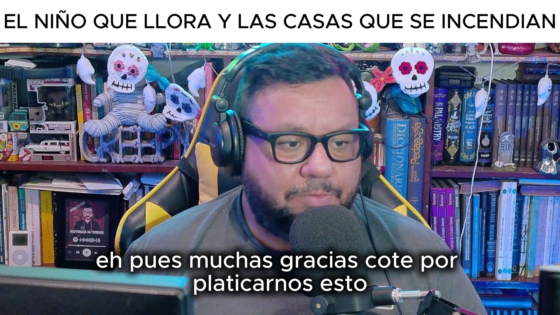 EL NIÑO QUE LLORA Y LAS CASAS QUE SE INCENDIAN | Miedoscope | Facebook