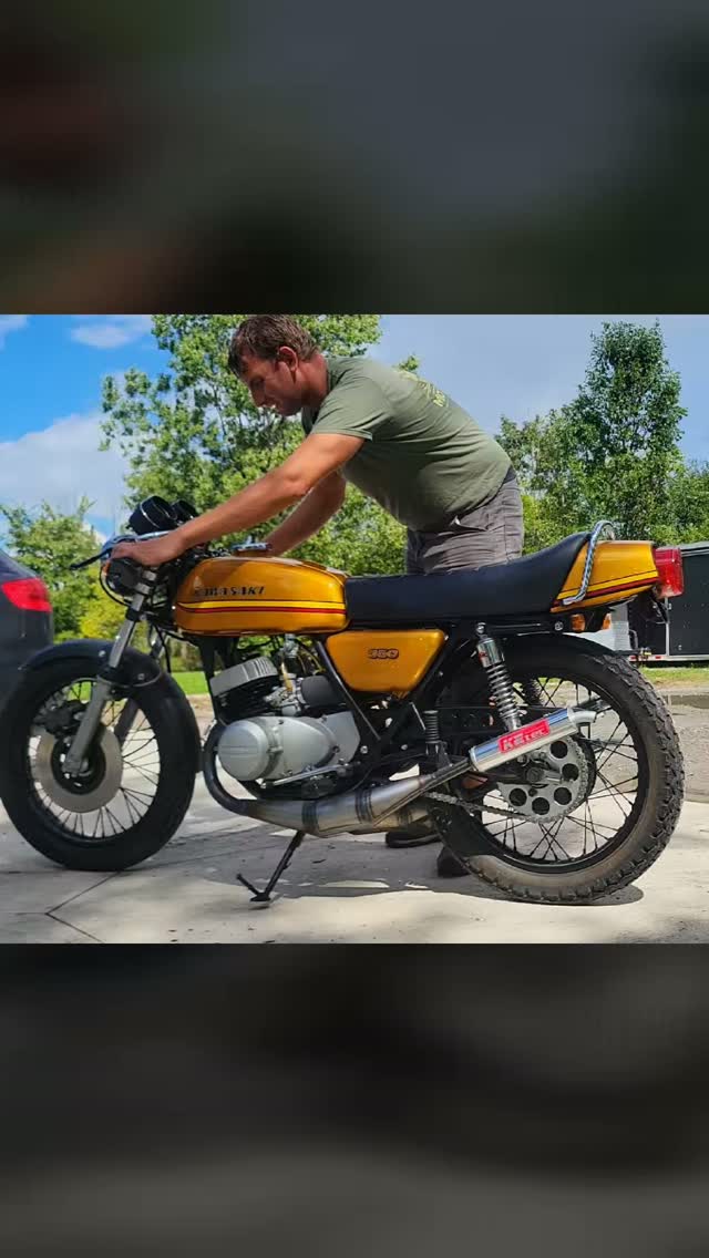 1974 KAWASAKI G3SS-D 90 2-STROKE RIPPER! GOING UP ON EBAY THIS
