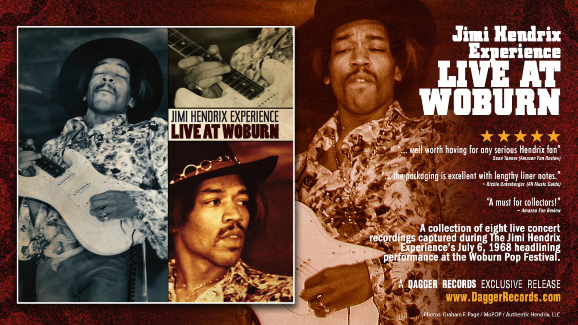 Available exclusively from the Dagger Records 