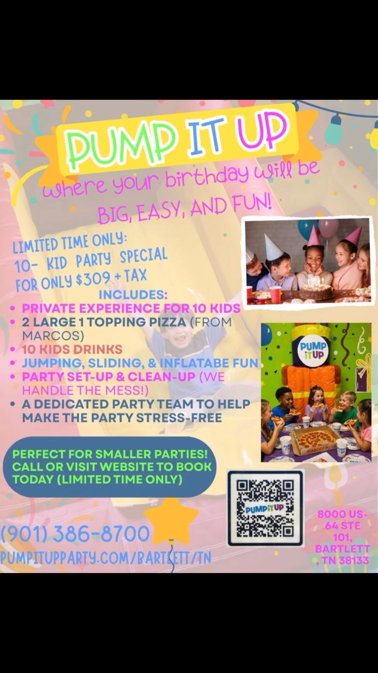 Pump It Up | Bartlett TN