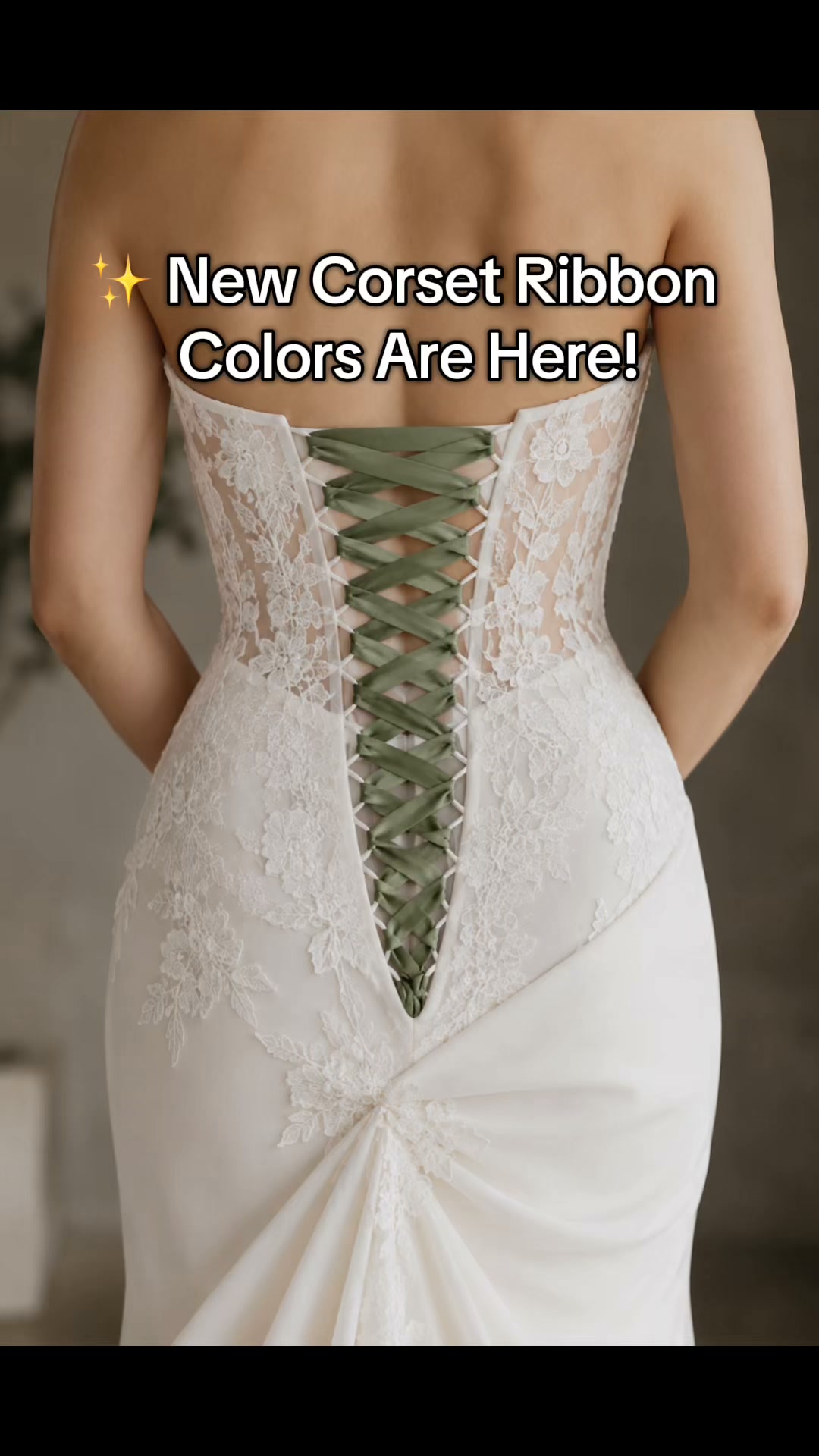 ✨ New corset ribbon colors have arrived! ✨, Perfect for replacing worn corset laces or adding a custom touch to your gown. Ribbon swatches are available if you’d like to check the color before 