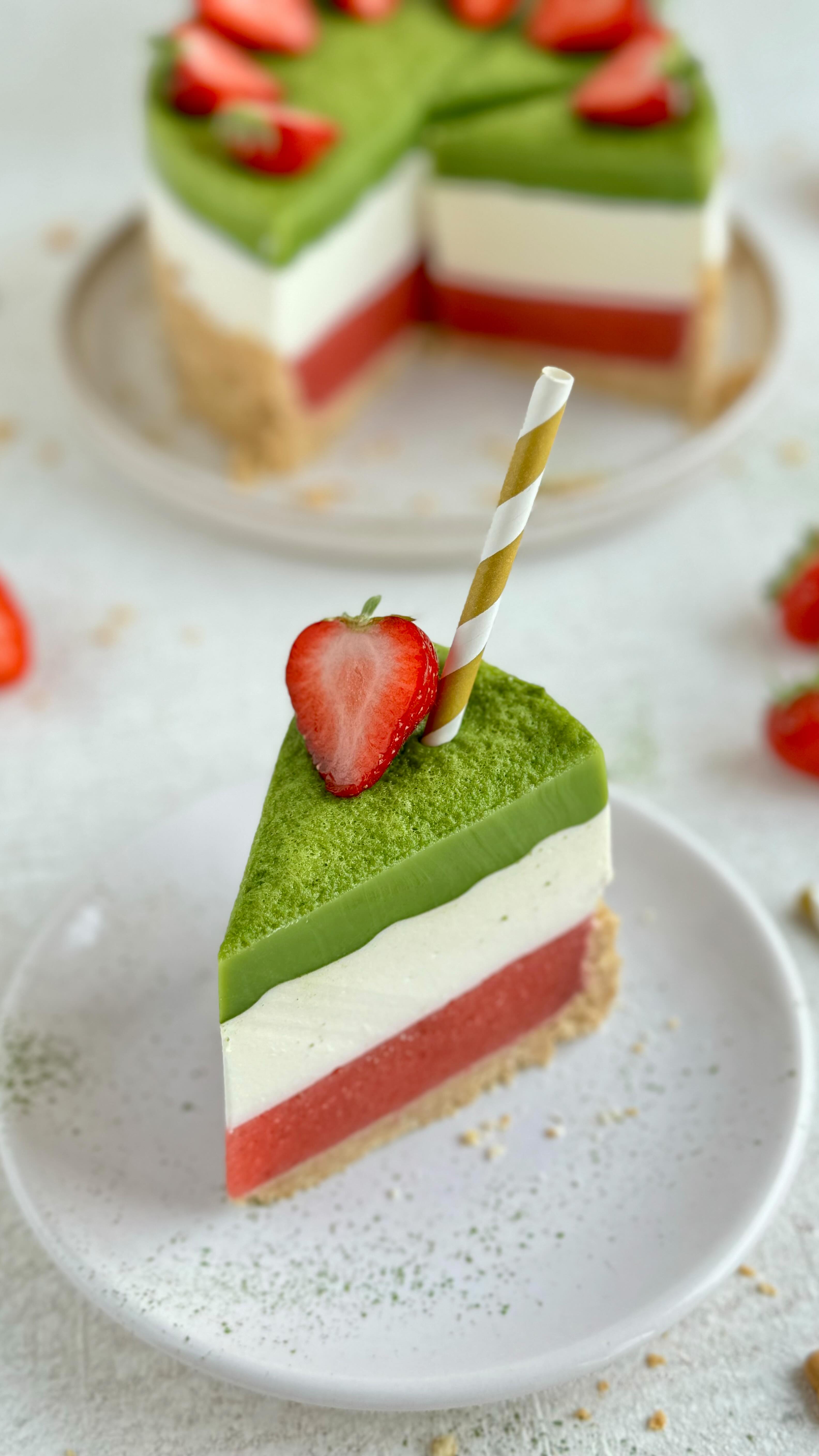 Gibt es hier Matcha Liebhaber? Darf ich vorstellen? Strawberry Matcha ...