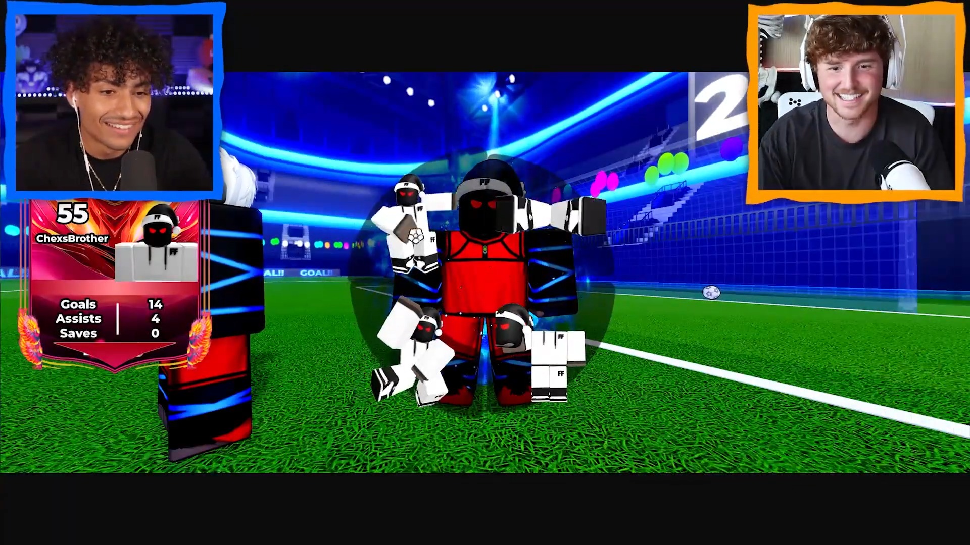 Teaching caylus how to play blue lock rivals.. #roblox #foltynplays ...