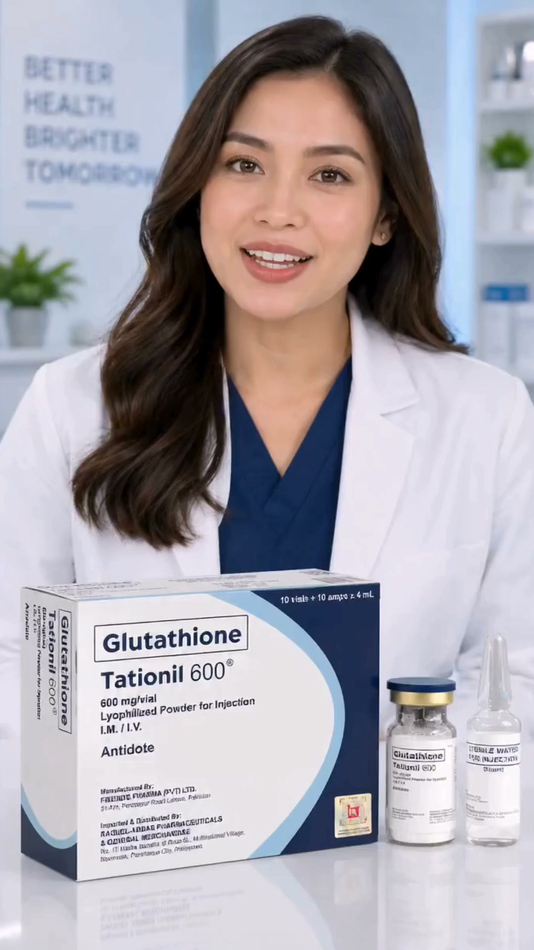 glutathione tationil 600 600, explained simply. is naturally present in the body and plays an important role in antioxidant defense. For medical use, treatment decisions should always be made with a cream for dry and pigmented skin